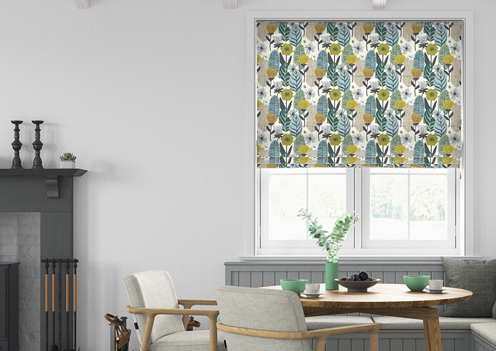Blooma, Spruce - Roman Blind - Image 3